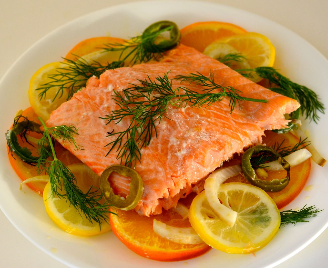Citrus Infused Roasted Salmon for Two | Mary Duke Cooks!